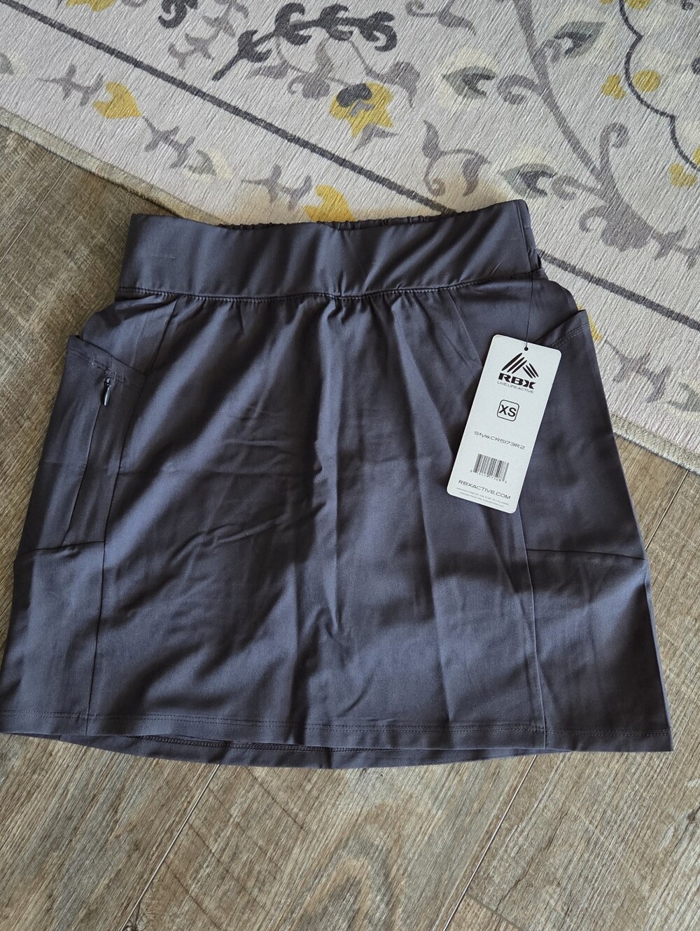 RBX XS Skort NWT Gray